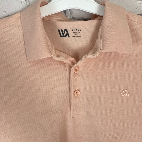 VRST Orange Polo Shirt size Small NWT - Picture 3 of 8
